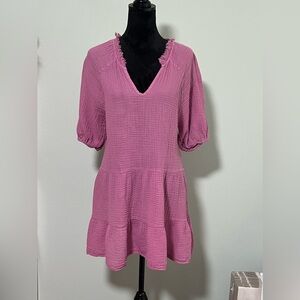 SOFIA Made in Italy Cotton Dress - M